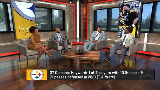 WATCH: Steelers DT Cam Heyward Joins NFL Network to Talk Mitch Trubisky, Mike Tomlin, Connor Heyward and more (Steelers News)