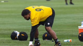 Steelers Veteran Cam Heyward Had A Core Muscle Injury During Training Camp, Which Likely Contributed To His IR Stint (Steelers News). Photo by Jordan Schofield / SteelerNation (X: @JSKO_PHOTO)