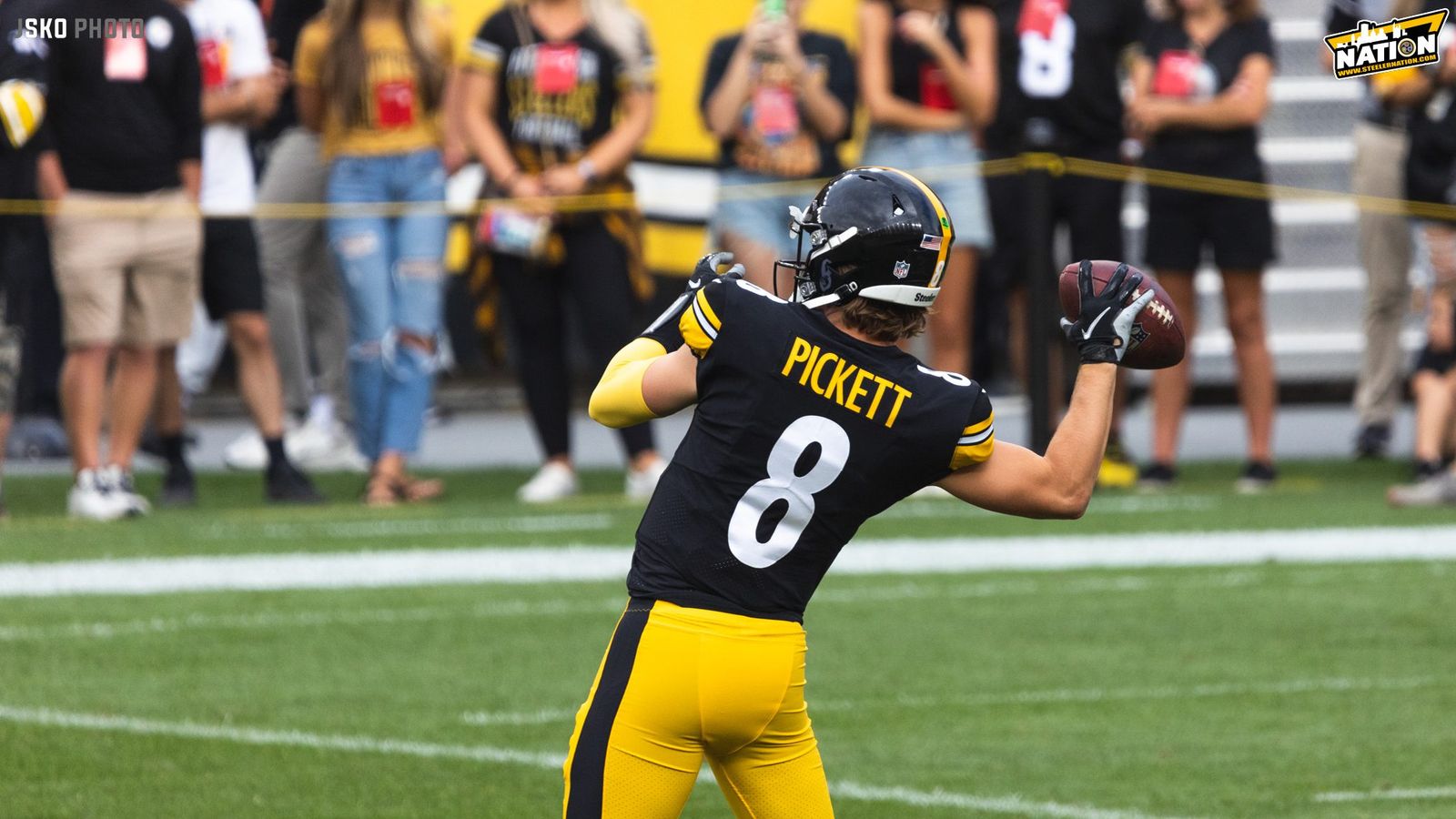 N.J.'s Kenny Pickett climbing Steelers' QB depth chart 