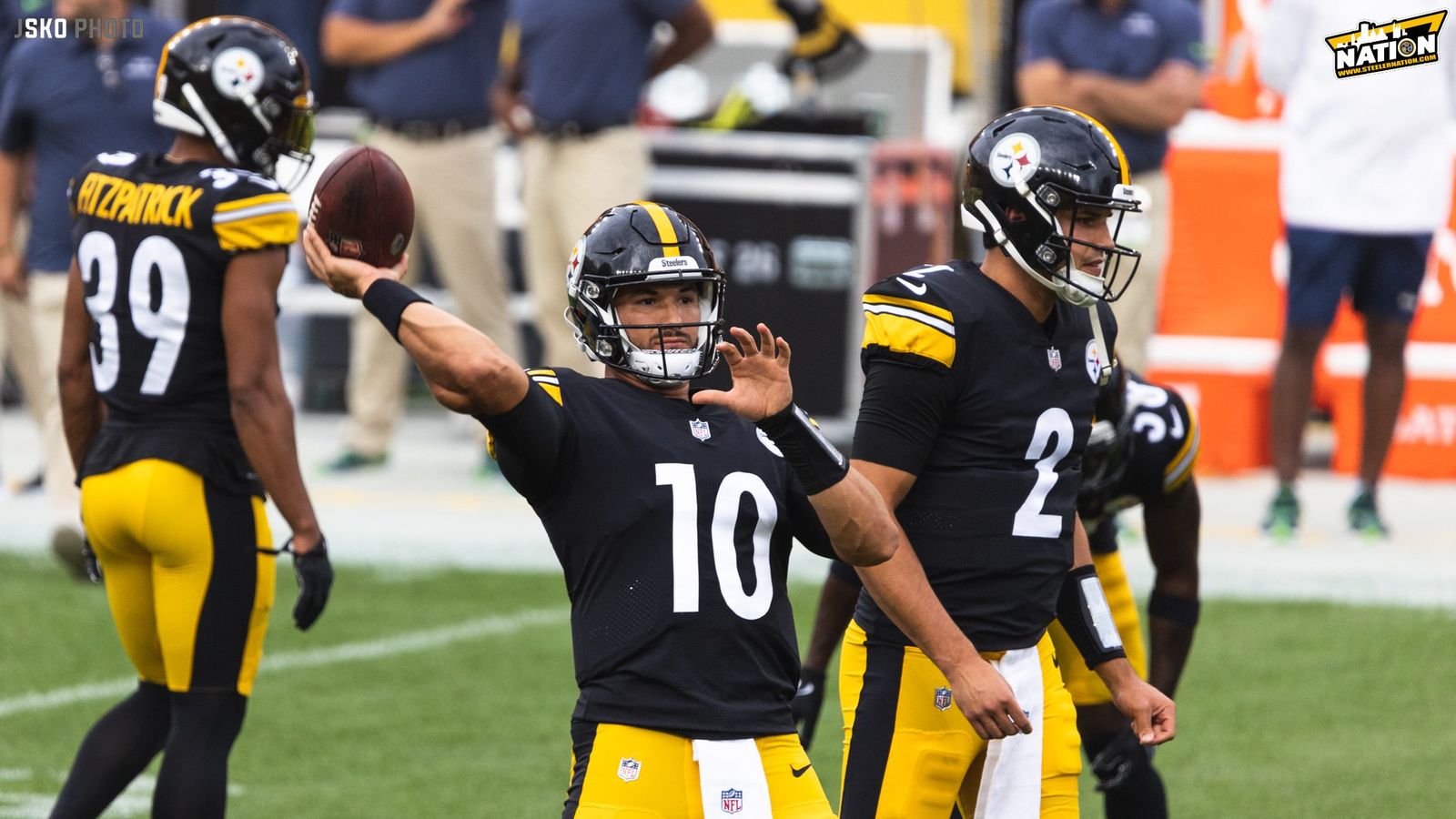 Steelers list Mitchell Trubisky as starting quarterback in first camp depth  chart 