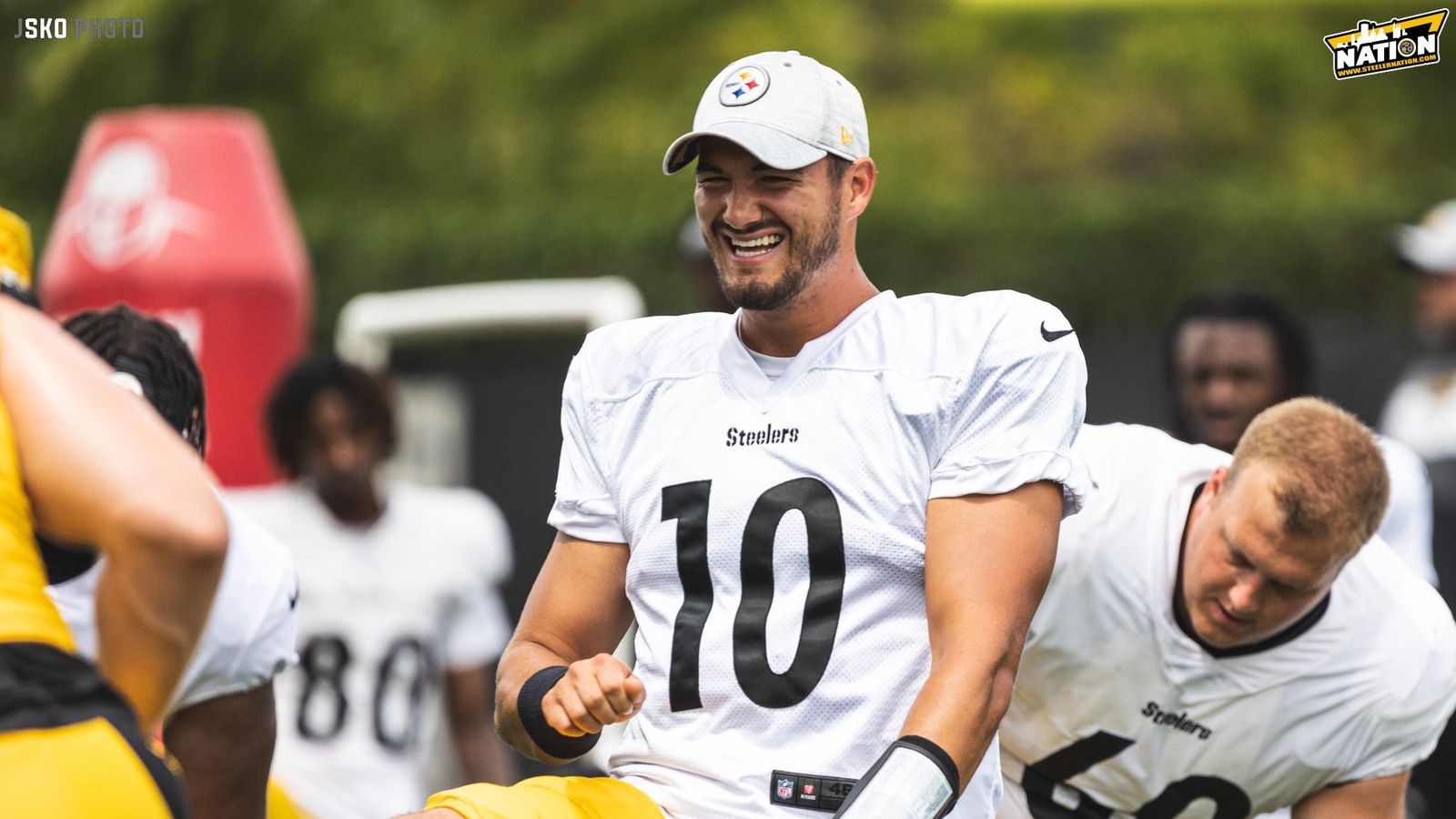 Mitch Trubisky is the starting QB as of now according to HC Mike Tomlin