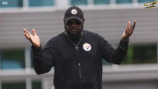 Steelers Offseason Strategy Is Still A Mystery After Wild Opening To 2023 NFL Scouting Combine  (2023 NFL Draft). Photo by Jordan Schofield / SteelerNation (Twitter: @JSKO_PHOTO)