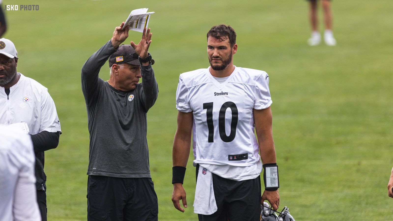 Trubisky starting QB, rookie Pickett the backup for Steelers