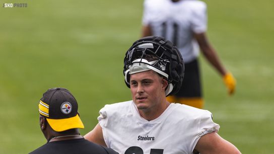 Steelers tight end Zach Gentry