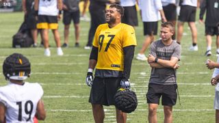 Motivated Steelers Defense Rises To Training Camp Challenge In 7 Shots Drill (Steelers News). Photo by Jordan Schofield / SteelerNation (Twitter: @JSKO_PHOTO)