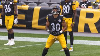 Steelers' Jaylen Warren's One Explosive Play In Preseason Week 2 Shows Off Skill Set Najee Harris Hasn't Developed Yet  (Steelers News). Photo by Jordan Schofield / SteelerNation (X: @JSKO_PHOTO)