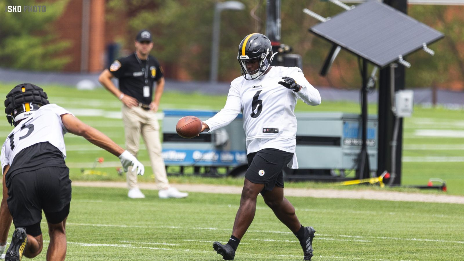 Steelers notes: Pressley Harvin III happy to have rare company