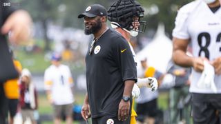 Massive Defensive Lineman Tells Reporter Steelers Said He Is On Their Radar For 2023 NFL Draft (2023 NFL Draft). Photo by Jordan Schofield / SteelerNation (Twitter: @JSKO_PHOTO)