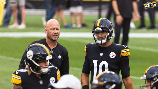 Steelers Mitch Trubisky and Matt Canada