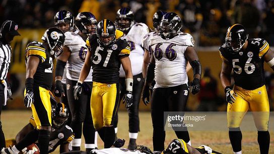 Steelers Ryan Clark after hit on Willis McGahee