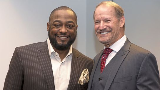 Pittsburgh Steelers Mike Tomlin and Bill Cowher