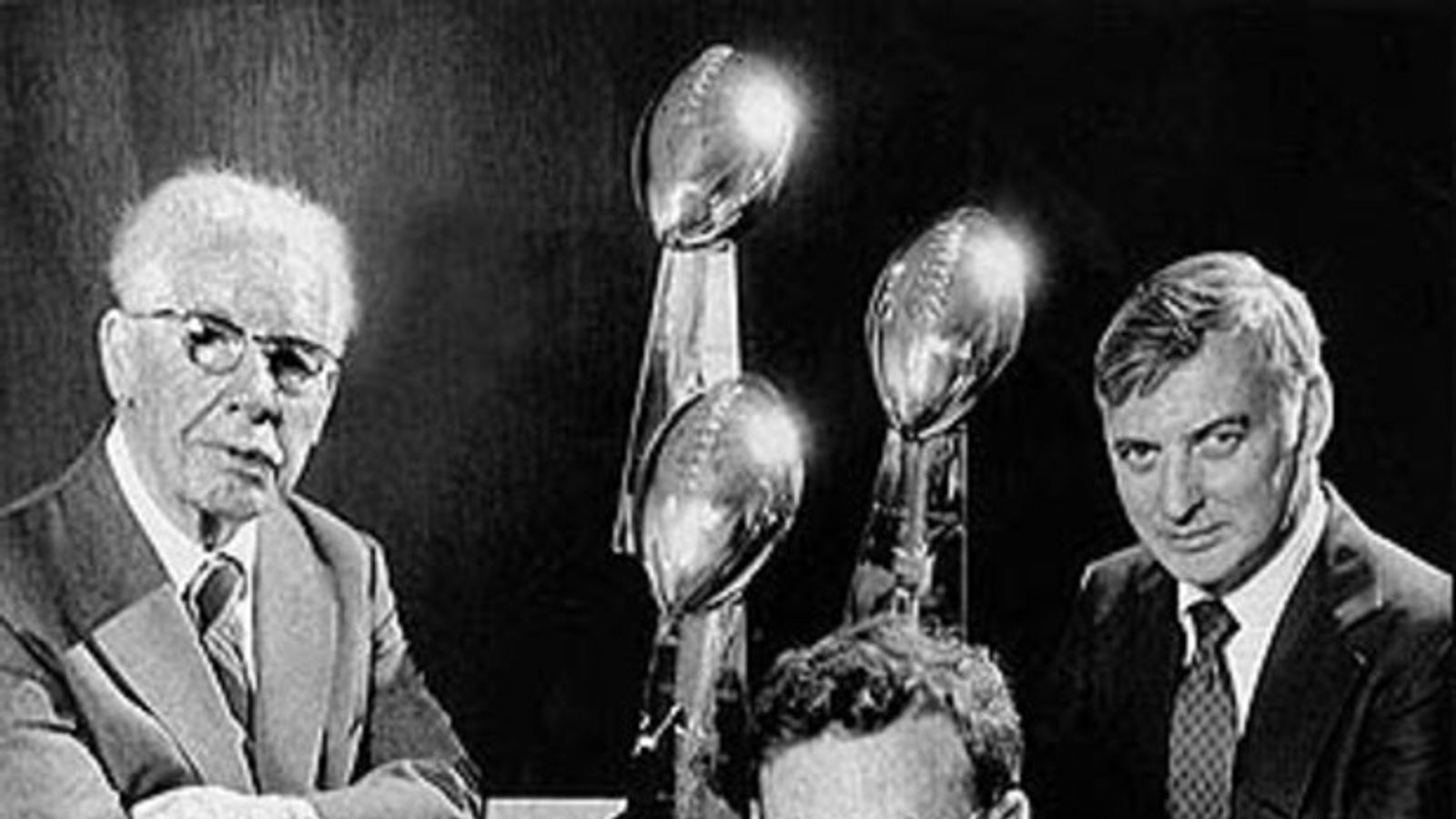 Dan Rooney, Art Rooney Sr, & Chuck Noll