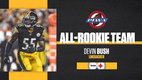 Devin Bush Named to All-Rookie Team (Steelers News)