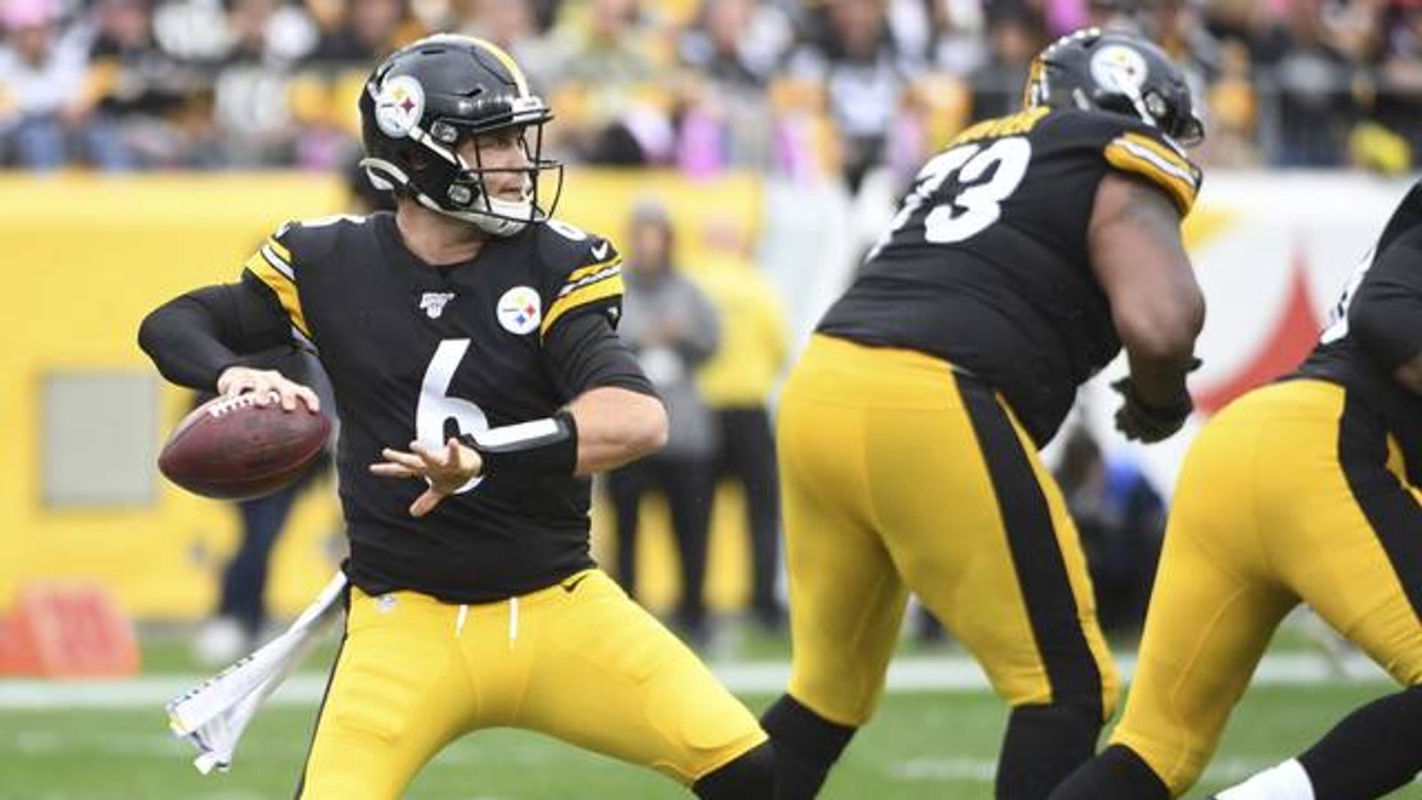 Devlin Hodges gets start for Steelers; Mason Rudolph officially ruled out