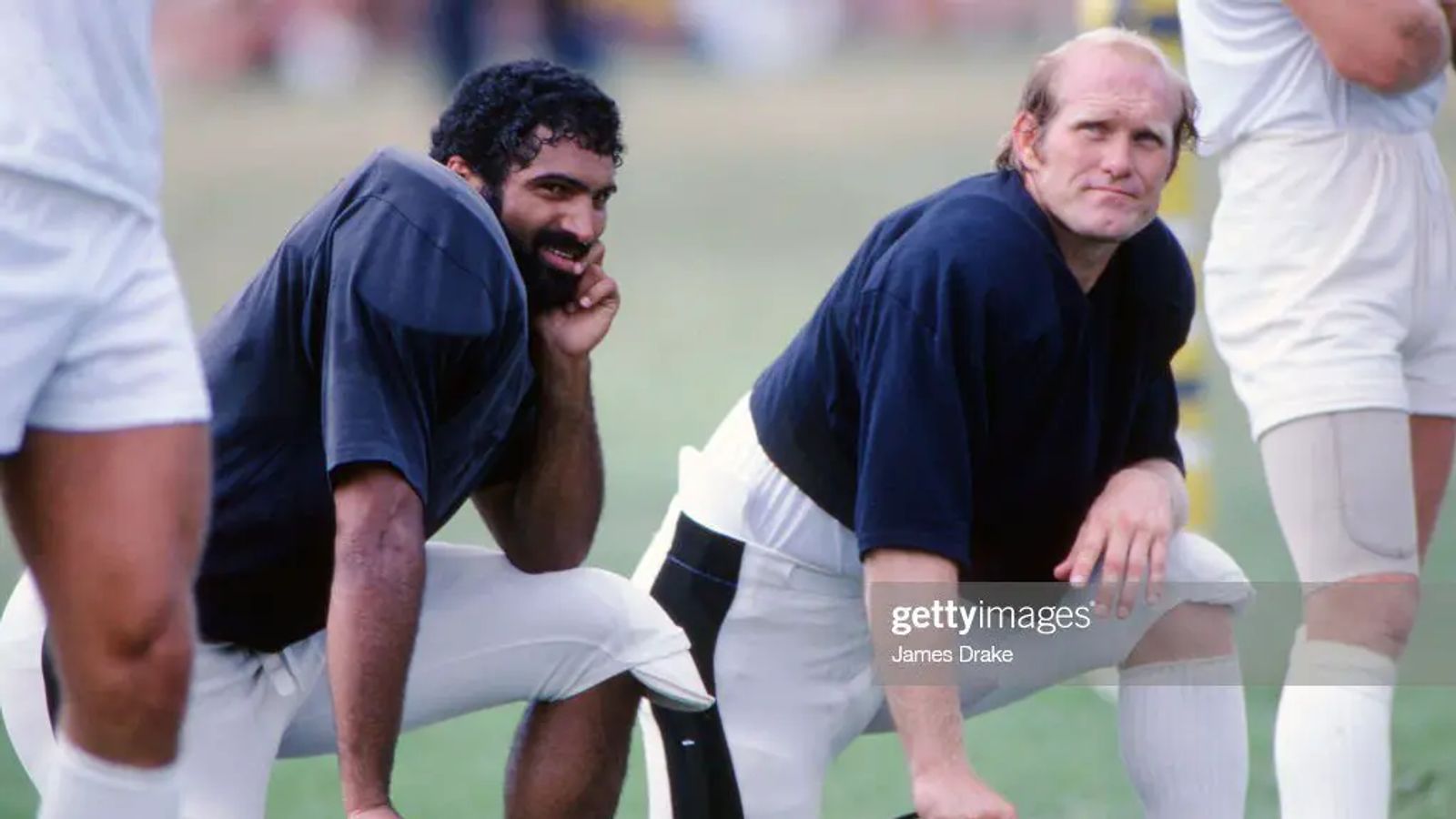 : Pittsburgh Steelers Terry Bradshaw Franco Harris and