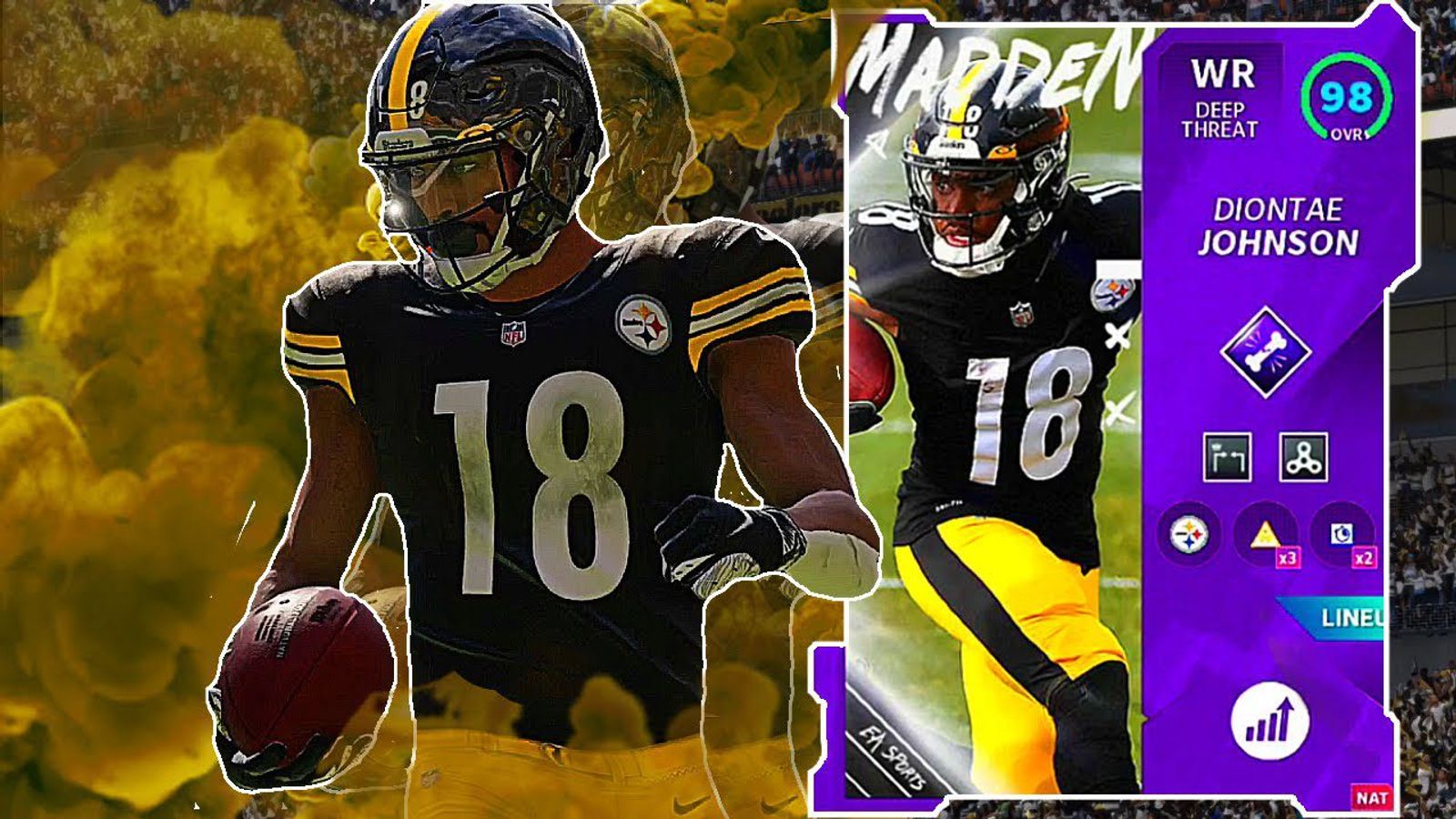 Madden 23 Wide Receiver Ratings Leaked; Steelers Diontae Johnson