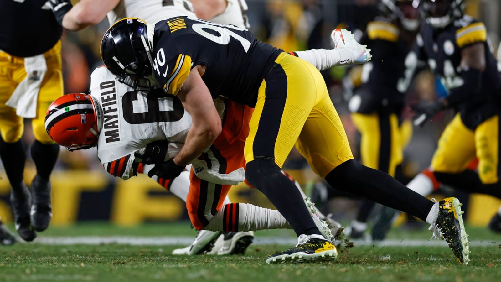 Cleveland Browns' season finale at Pittsburgh Steelers to Sunday