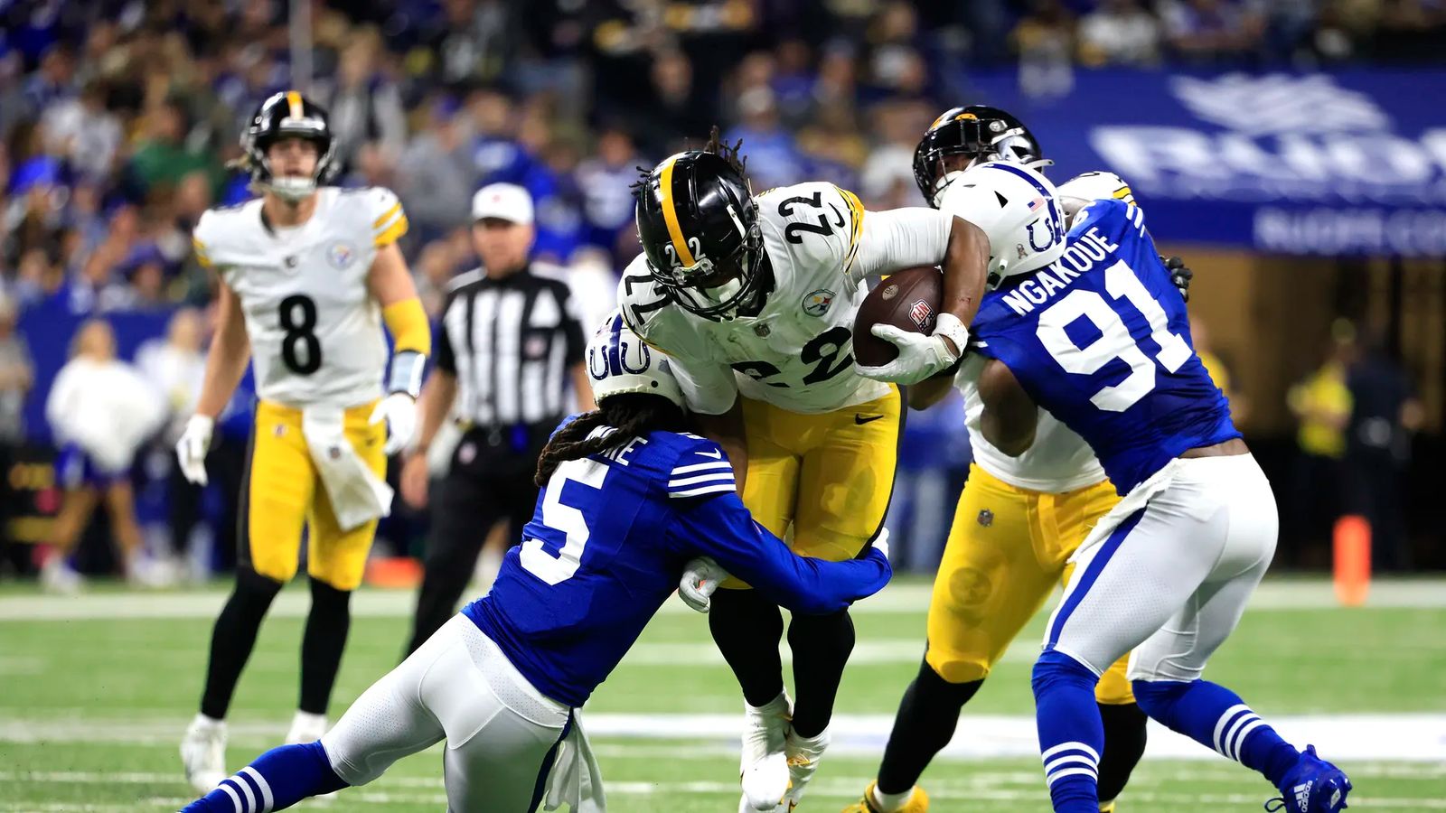 The weeks change. The opponents change. The Steelers' inability to