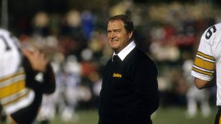 Steelers' Chuck Noll Gets Compared To The Struggling Saints Head Coach Dennis Allen By Mickey Loomis (Steelers News). Photo by Tribune-Review