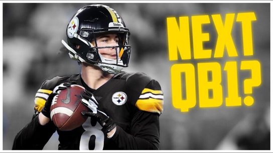 Kenny Pickett in a Steelers Uniform