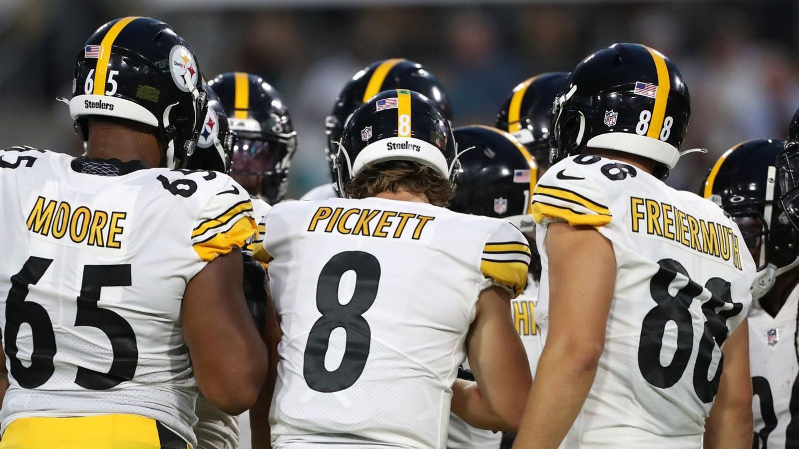 Steelers football, Rookie linemen continuing to grow