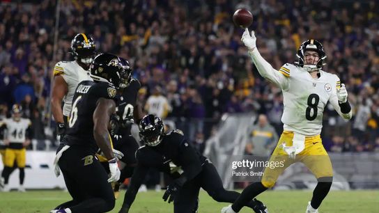 Steelers Kenny Pickett game-winning touchdown pass versus Ravens