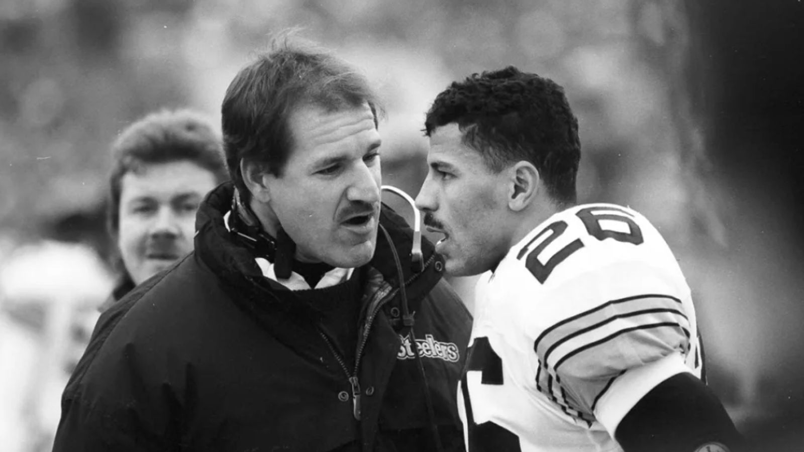 Defensive Backs Coach Rod Woodson during a game vs the Cleveland Browns.