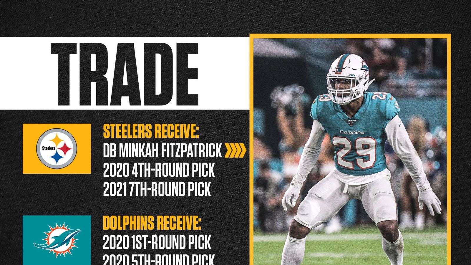 steelers trades
