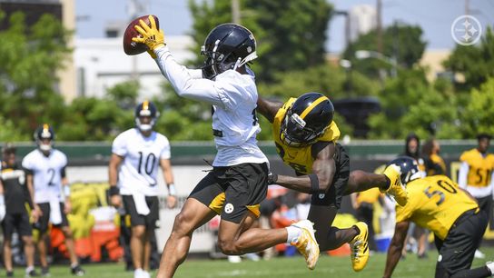 Steelers WR Calvin Austin III Talks Mitch Trubisky, Mason Rudolph, "Stealing" from Diontae Johnson, and more (Steelers News)