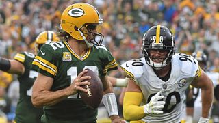 Steelers' Matchup With Green Bay Packers Received "Extra Attention" From Schedule Makers For The Aaron Rodgers Factor (Steelers News). Photo by Matt Freed / Pittsburgh Post-Gazette