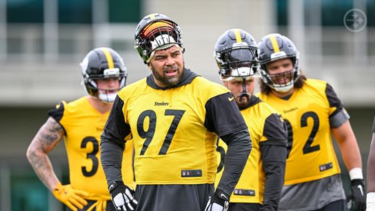 Steelers Seeing Unexpected Flash From Veteran Defensive Lineman At OTAs In 2025. Photo by Karl Roser / Pittsburgh Steelers