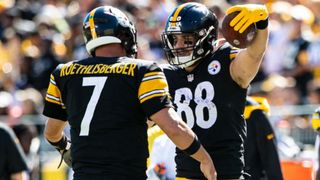 Steelers' Ben Roethlisberger Had Unique Way Of Working With Pat Freiermuth During Tight End's Rookie Season (Steelers News). Photo by Mark Alberti / Icon Sportswire / Getty Images