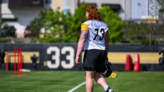 Steelers Make Surprising Offensive Line Decision That Is Unfortunate News For Rookie Gennings Dunker (Steelers News). Photo by Karl Roser / Pittsburgh Steelers