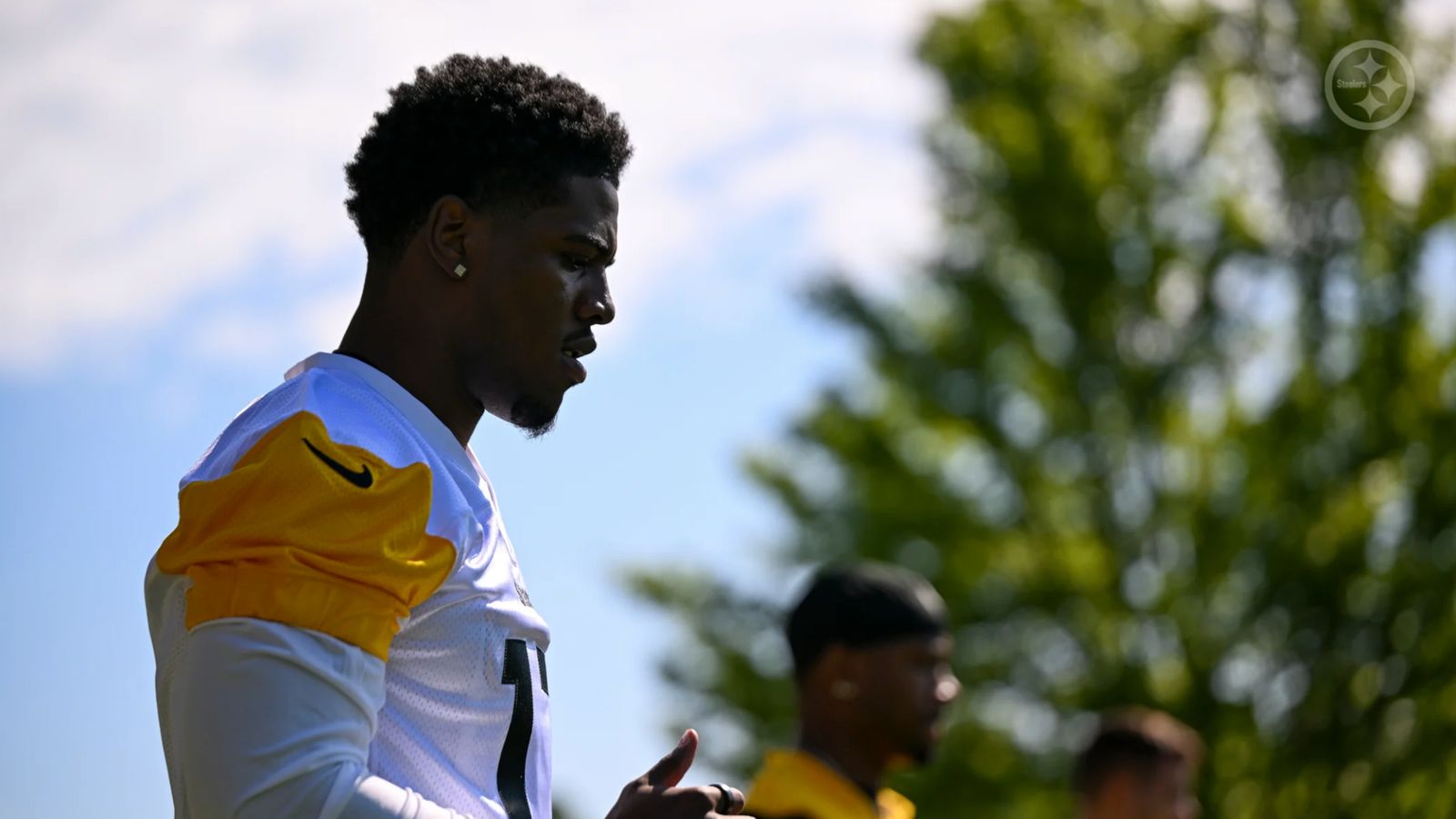 "Great Quarterback": Steelers Rookie Germie Bernard Holds Nothing Back About His Potential Partner-In-Crime (Steelers News). Photo by Karl Roser / Pittsburgh Steelers