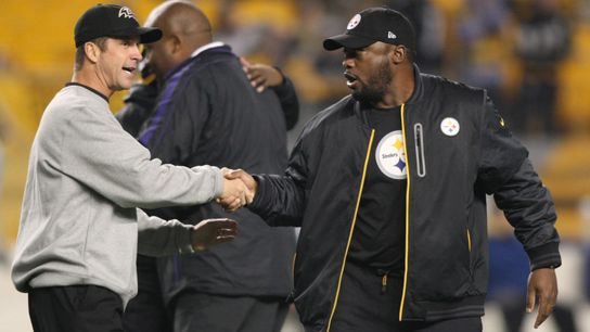 Steelers Mike Tomlin John Harbaugh Steelers Mike Tomlin John Harbaugh