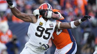 Steelers' Rival Myles Garrett Sounds Absolutely Delusional After Firmly Stating Browns' Expectations For 2025 (Steelers News). Photo by Jack Dempsey / AP Photo