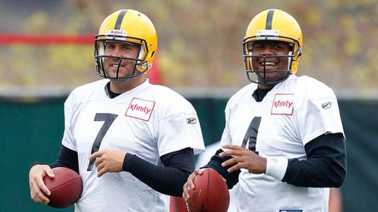 Pittsburgh Steelers Ben Roethlisberger Byron Leftwich Pittsburgh Steelers Ben Roethlisberger Byron Leftwich