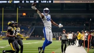 Will Former Steelers WR Hakeem Butler's Impressive UFL Performance Earn Him Another Shot In Pittsburgh? (Steelers News). Photo by CJ Halloran / UFL / Getty Images