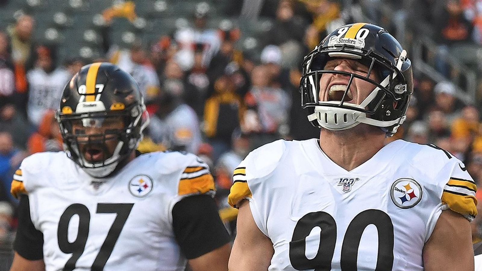 Steelers' Cam Heyward And T.J. Watt Always Competitive; Now Racing To  Unseat James Harrison As The Sack King