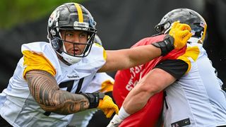 Steelers Struck Draft Gold Twice With Two Perfect Offensive Selections (Steelers News). Photo by Karl Roser / Pittsburgh Steelers
