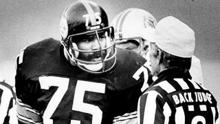 Steelers' Joe Greene Gave Warning To A Terrified Rookie OL: "Felt Like My Belly Button Hit My Spine" (Steelers News). Photo by Post-Gazette archive