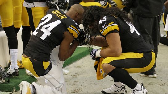 Pittsburgh Steelers Ike Taylor Troy Polamalu Pittsburgh Steelers Ike Taylor Troy Polamalu