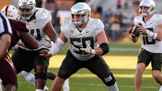 Steelers Predicted To Pass On A Massive Opportunity To Take Jackson Powers-Johnson At Pick 51 (Steelers News). Photo by Kevin Abele / Icon Sportswire 