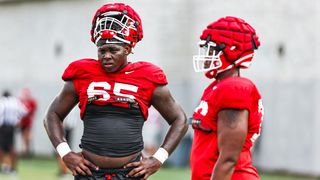 Steelers Might Cause Top Offensive Tackle To Drop To Day 2 In "Wild" New Draft Prediction (Steelers News). Photo by Tony Walsh / UGA Athletic Association