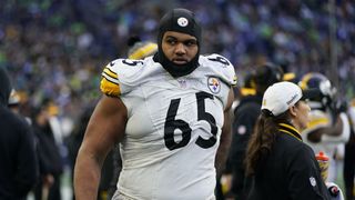 Steelers' Dan Moore Jr. Suggested As Attractive Trade Bait With Washington Commanders (Steelers News). Photo by AP