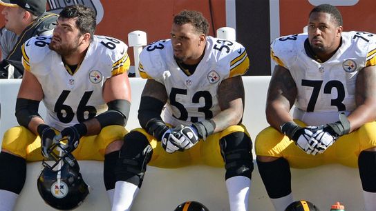 Pittsburgh Steelers Ramon Foster David DeCastro Maurkice Pouncey