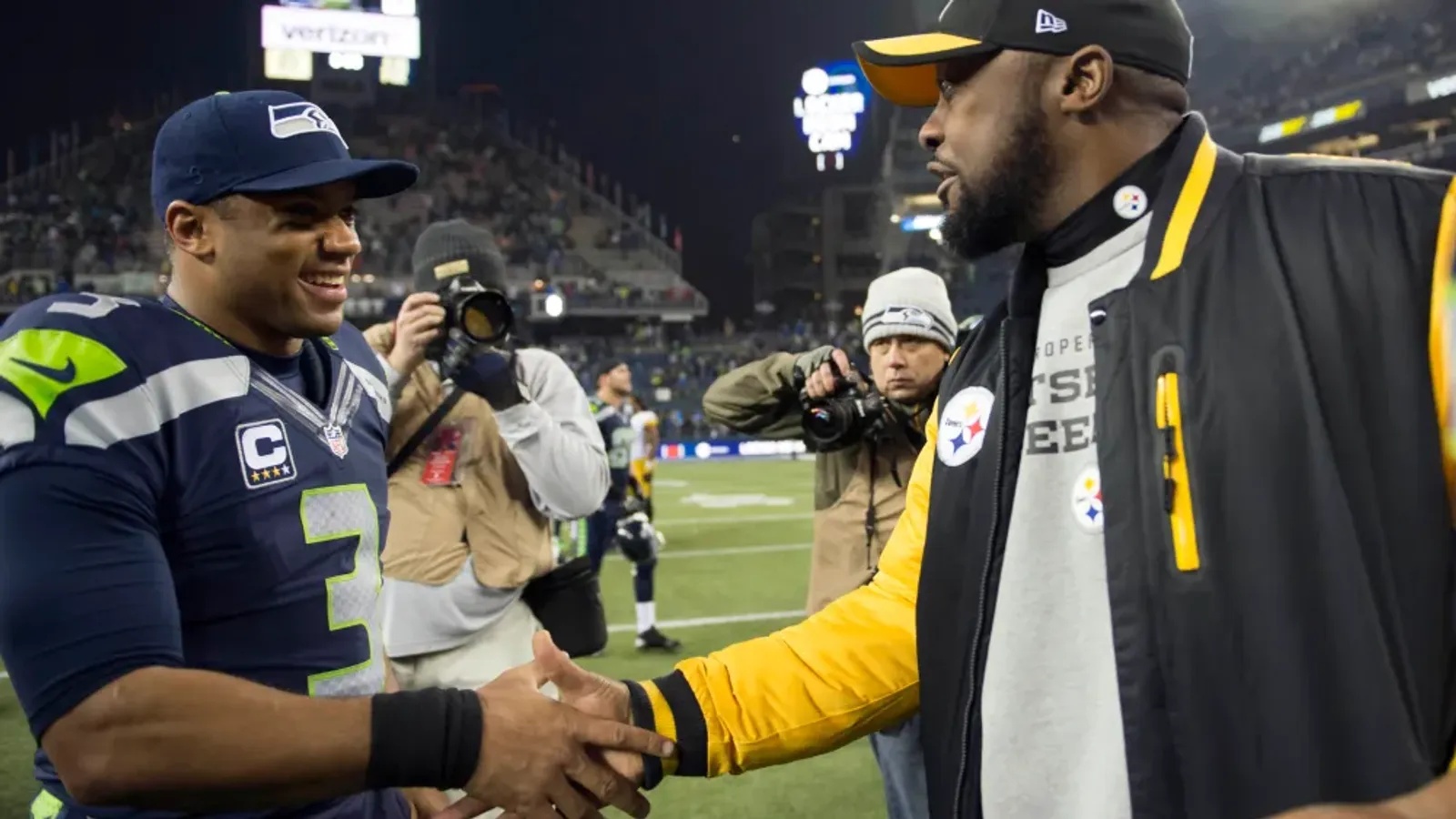 Pittsburgh Steelers Russell Wilson Mike Tomlin