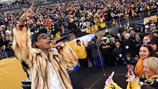 Pittsburgh Steelers' Wiz Khalifa