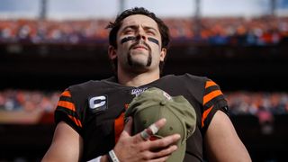 CBS Suggests Steelers Bring In Former AFC North QB Baker Mayfield In 2023 (Baker Mayfield). Photo by Isaiah J. Downing / USA Today Sports