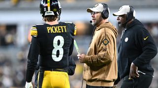 Steelers OC Matt Canada Uncertain If Moving To The Sidelines In Week 9 Helped Lead To A Win (Steelers News). Photo by Joe Sargent / Getty Images